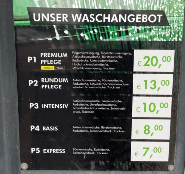 Waschanlage